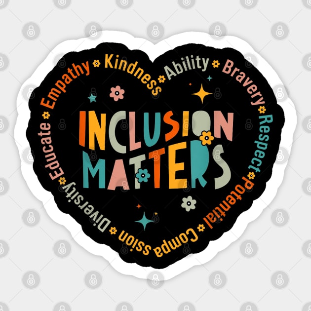 Special Education Teacher Inclusion Matters Autism Awareness