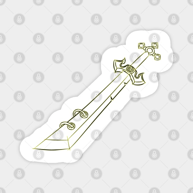 Master Yi Sword Magnet by DeLyss-Iouz