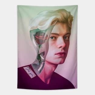 Boy rose Tapestry