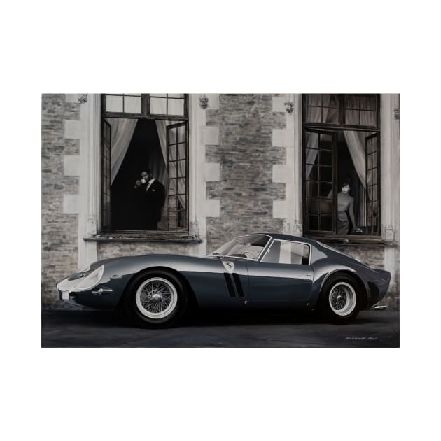Miss Ferrari. 250 GTO. Windows by oleynik