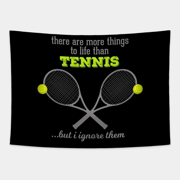 Tennis Life Tapestry by Karonja