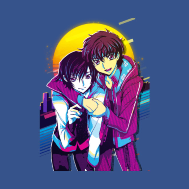 Discover Lelouch vi Britannia and Suzaku Kururugi - Code Geass - T-Shirt