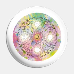 Creativity Mandala Pin