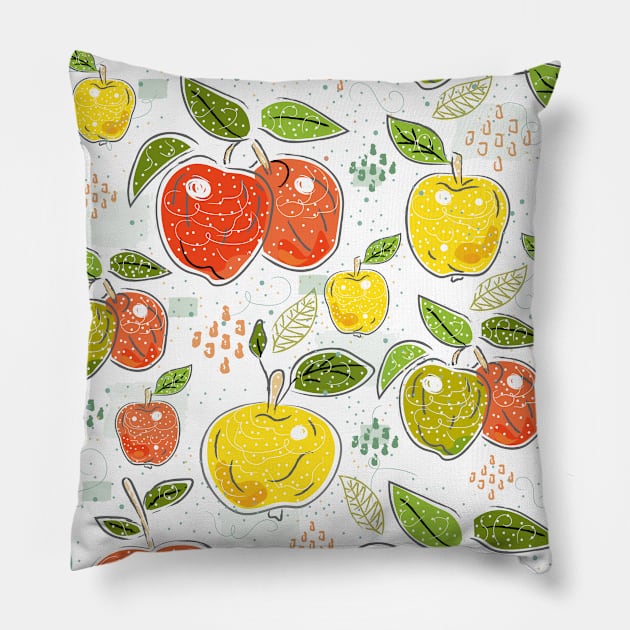 Apples Pillow by Countryside