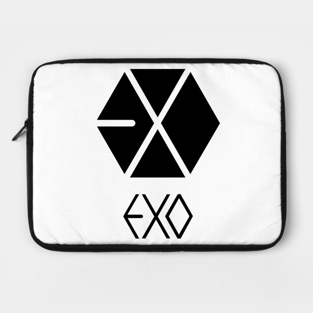 Exo Logo White Exo M Laptop Case Teepublic