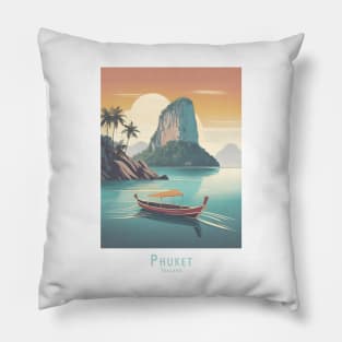 Thailand - Serene Phuket Sunset Pillow