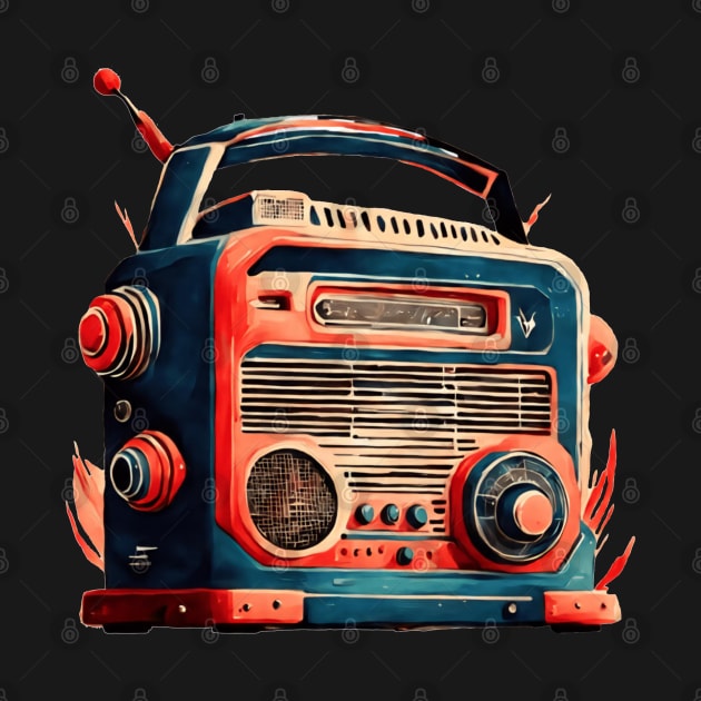 Vintage - Radio by JoyoSpring