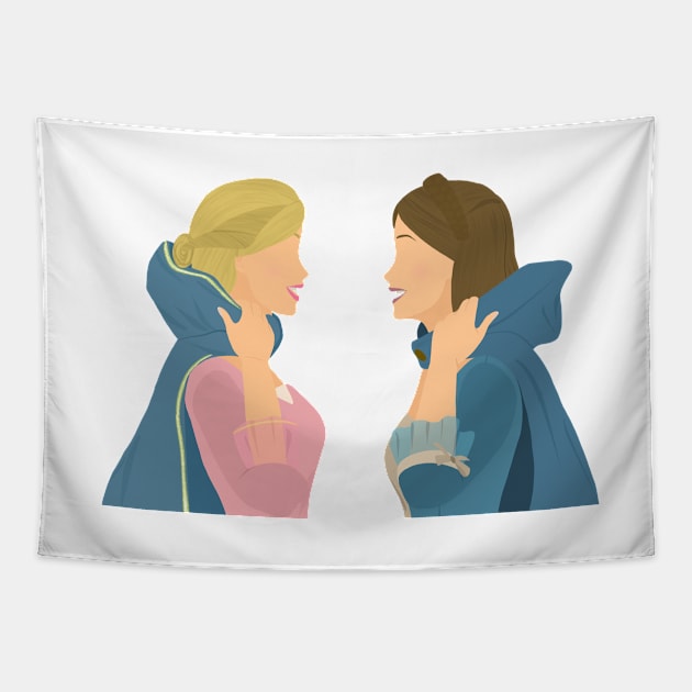 Princess and the Pauper I Am A Girl Like You Fan Art Tapestry by senaeksi