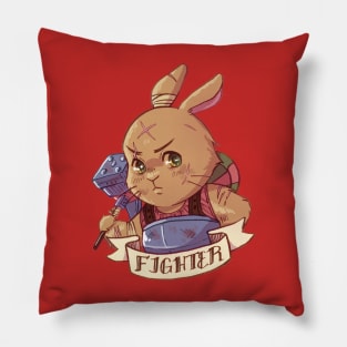 Fighter - TTRPG Buns Series Pillow