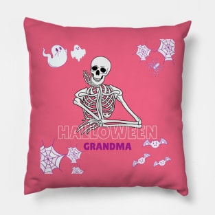 Halloween grandma Pillow