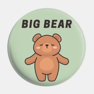 cute big bear Pin