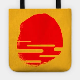 Sunset Abstract Art Tote