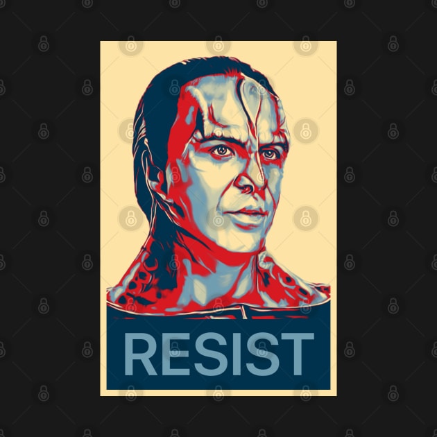 Murder Lizard Heroic Legate Resist Poster by OrionLodubyal