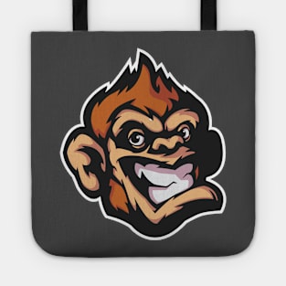 Happy Monkey Face Tote