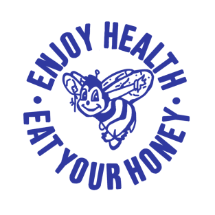 enjoy health eat your hones, harry, fine line, styles, bee, blue T-Shirt