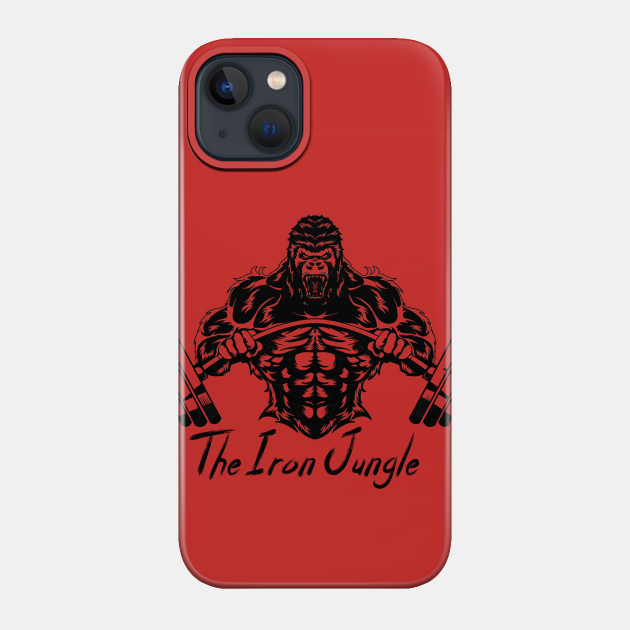 The Iron Jungle Gorilla Gym - Gym - Phone Case