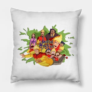 martin mystery Pillow