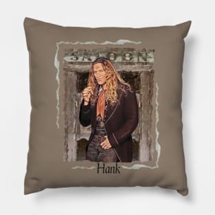 Hank Lawson Dr Quinn Medicine Woman Pillow