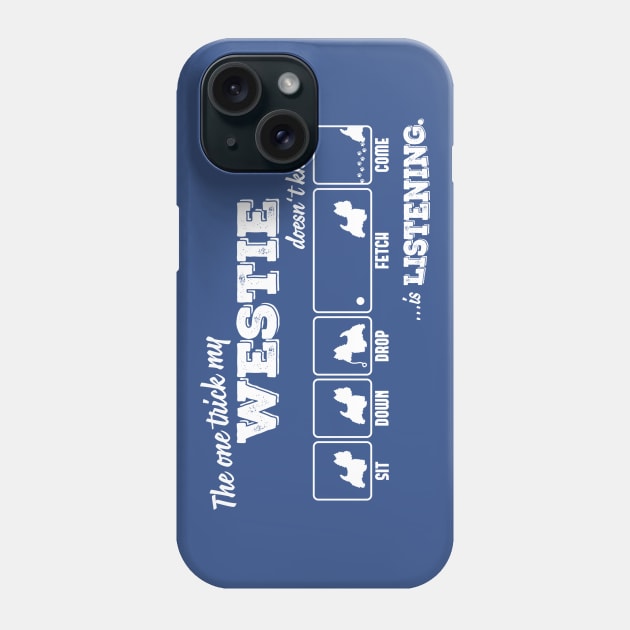 Westie Phone Case by nektarinchen