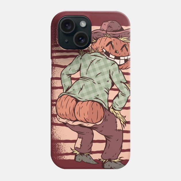 Scarecrow Pumpkin Phone Case by LR_Collections