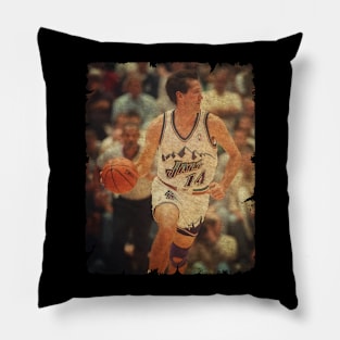 Jeff Hornacek #14 in Utah Jazz Pillow