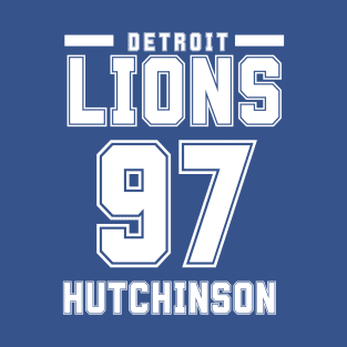 Detroit Lions Hutchinson 97 American Football T-Shirt