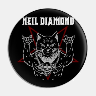 NEIL DIAMOND CAT ROCK - MERCH VTG Pin