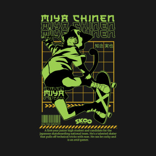 Miya green - Sk8 T-Shirt