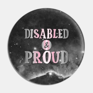 Disabled and Proud: Demigirl Pin