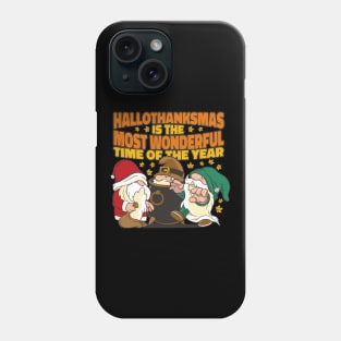 Festive Fusion Celebration Gnomes Phone Case