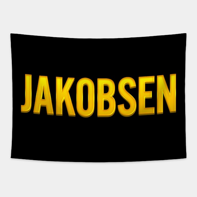 Jakobsen Family Name Tapestry by xesed