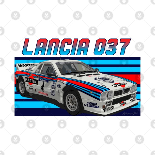 Lancia 037 Group B by PjesusArt