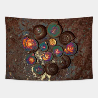 Snail Shells- Brown Tapestry