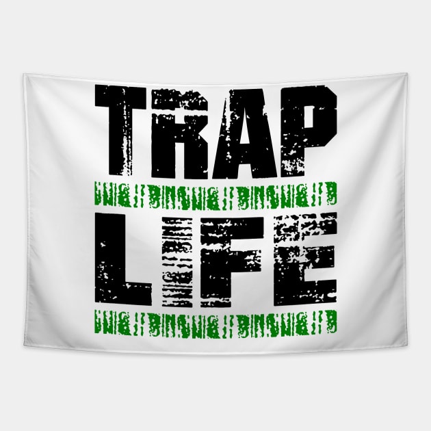 TRAPLIFEgreen Tapestry by undergroundART