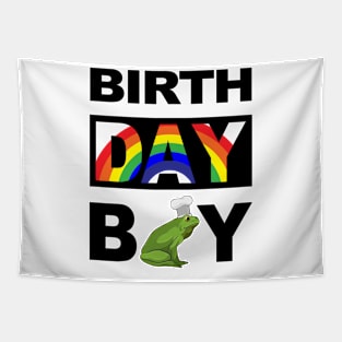 Birth Day Boy Tapestry