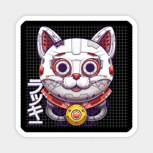 Mecha maneki-neko Magnet