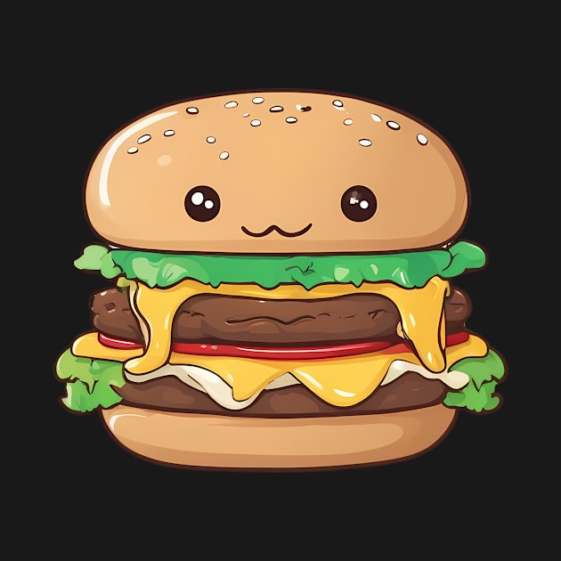 Kawaii Burger by animegirlnft