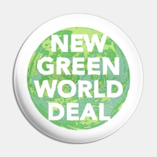 New Green World Deal - greener Pin