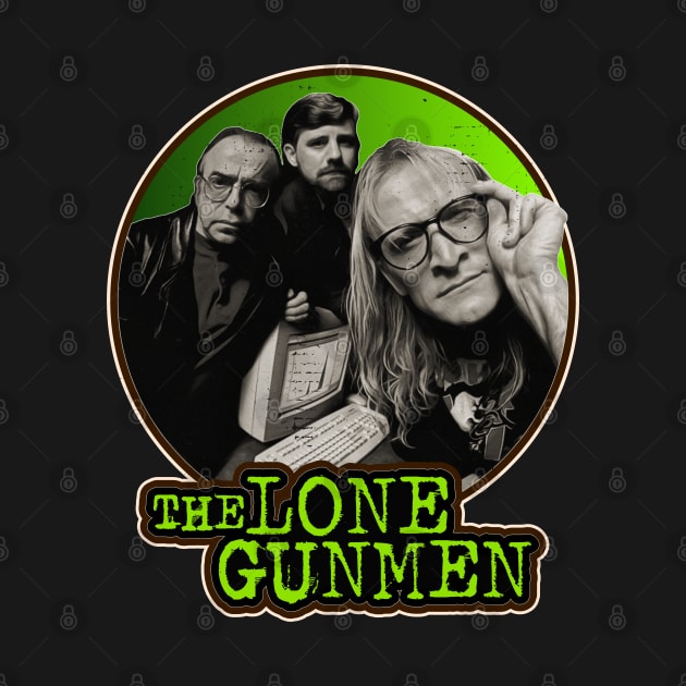 The Lone Gunmen by darklordpug