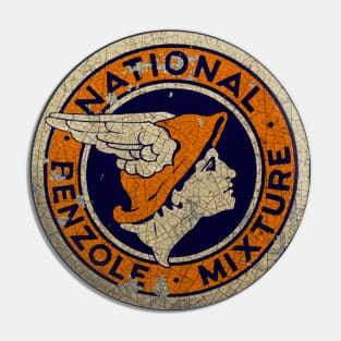 National Benz Vintage Gasoline Pin