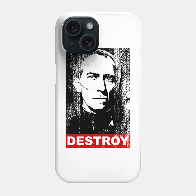 Destroy Tarkin Phone Case by CrawfordFlemingDesigns