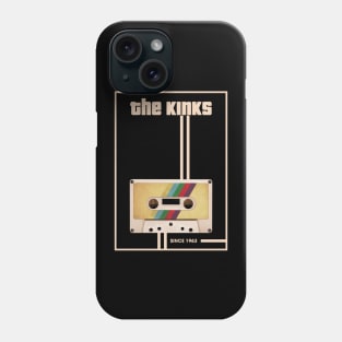 The Kinks Music Retro Cassette Tape Phone Case