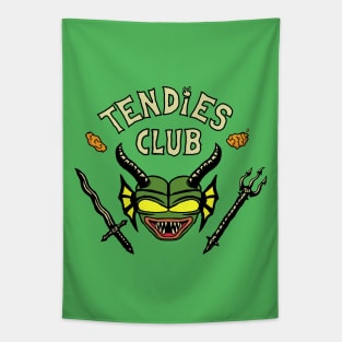 Tendies Club Green Tapestry