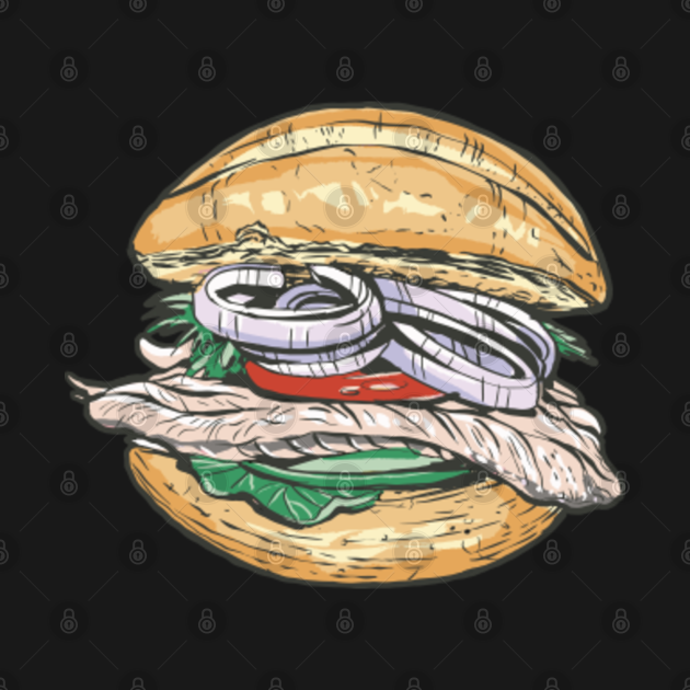Discover Fish sandwich - Sandwich - T-Shirt