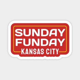 Kansas City - Sunday Funday Kansas City Magnet