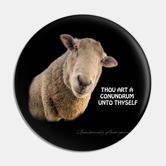 Sheep Pin by UnanimouslyAnonymous