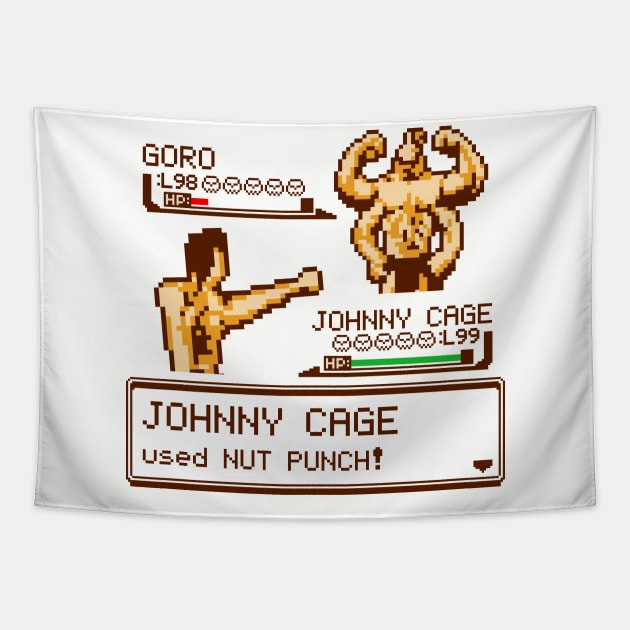 Goro Wants to Fight Tapestry by CoDDesigns