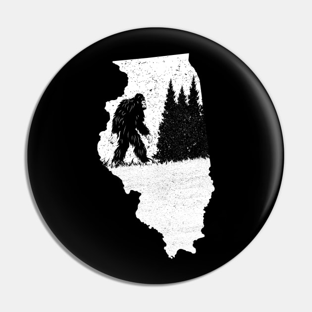 Bigfoot illinois state Pin by Tesszero