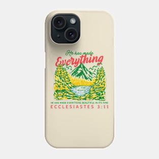 Beautiful Bible Verse Nature Lover Phone Case