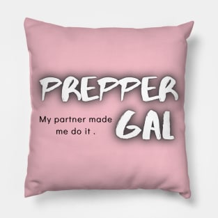 Prepper Gal Pillow